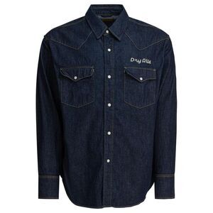 HUMAN MADE Denim Western Shirt Men BLUE Outerwear